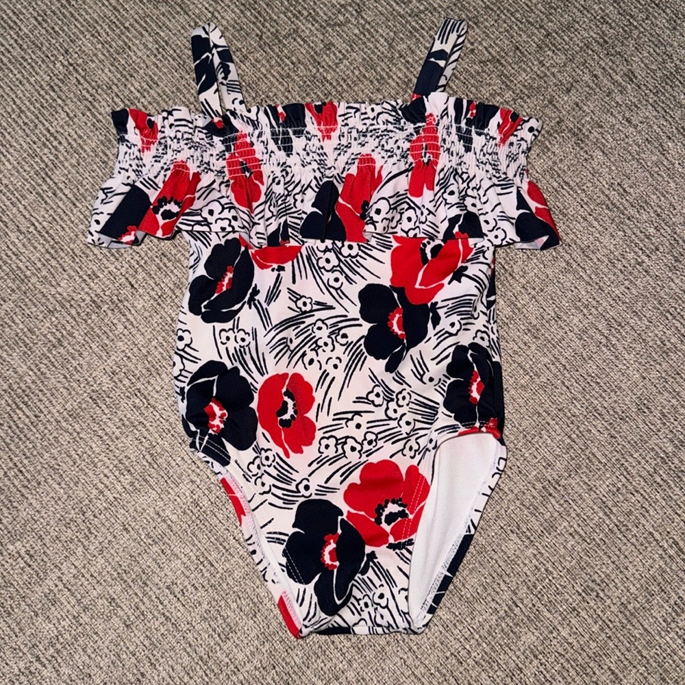 18-24m Janie and Jack Patriotic One-Piece Bathing Suit